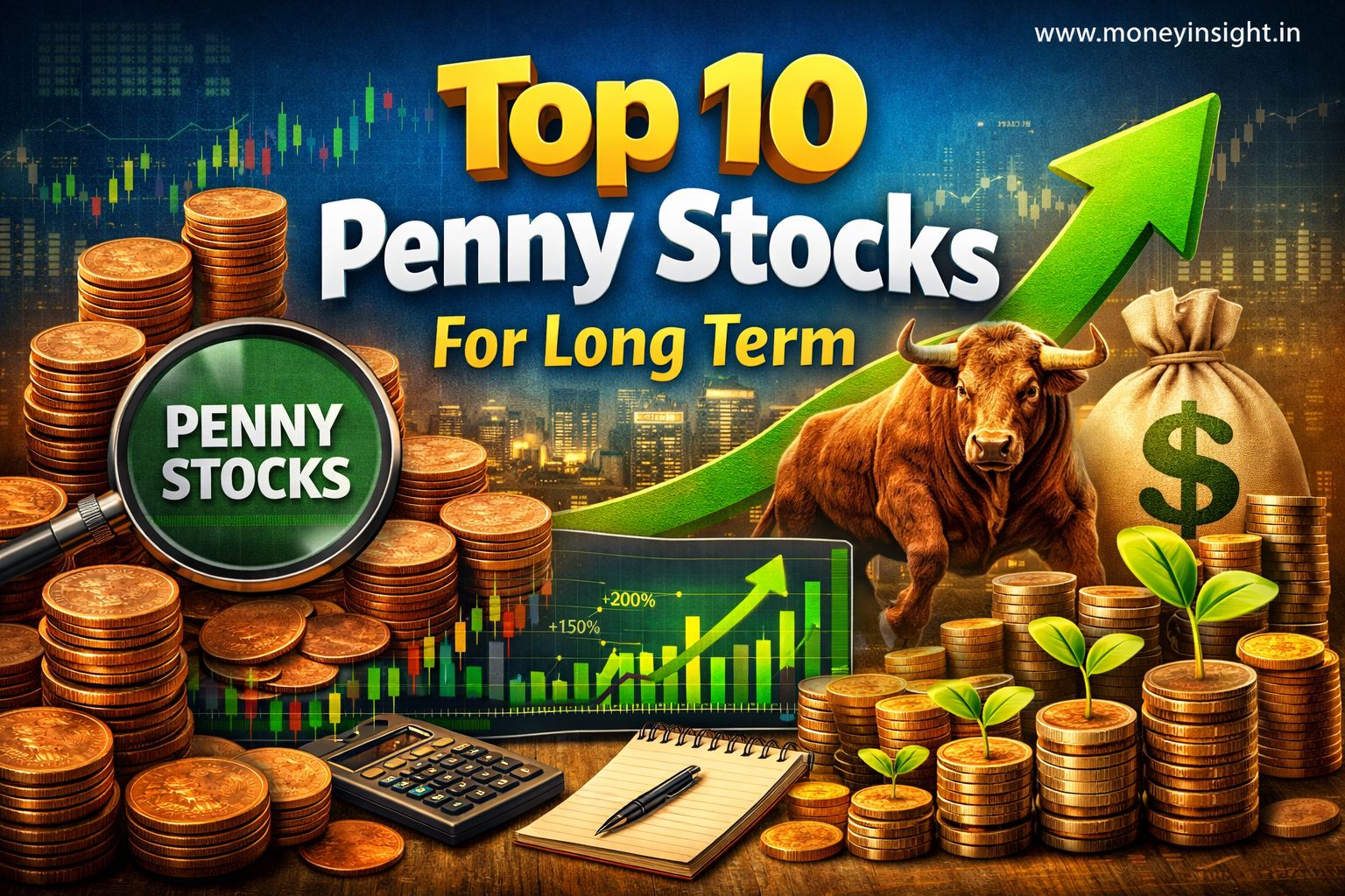 Top- 10- Penny- Stocks- For- Long- Term